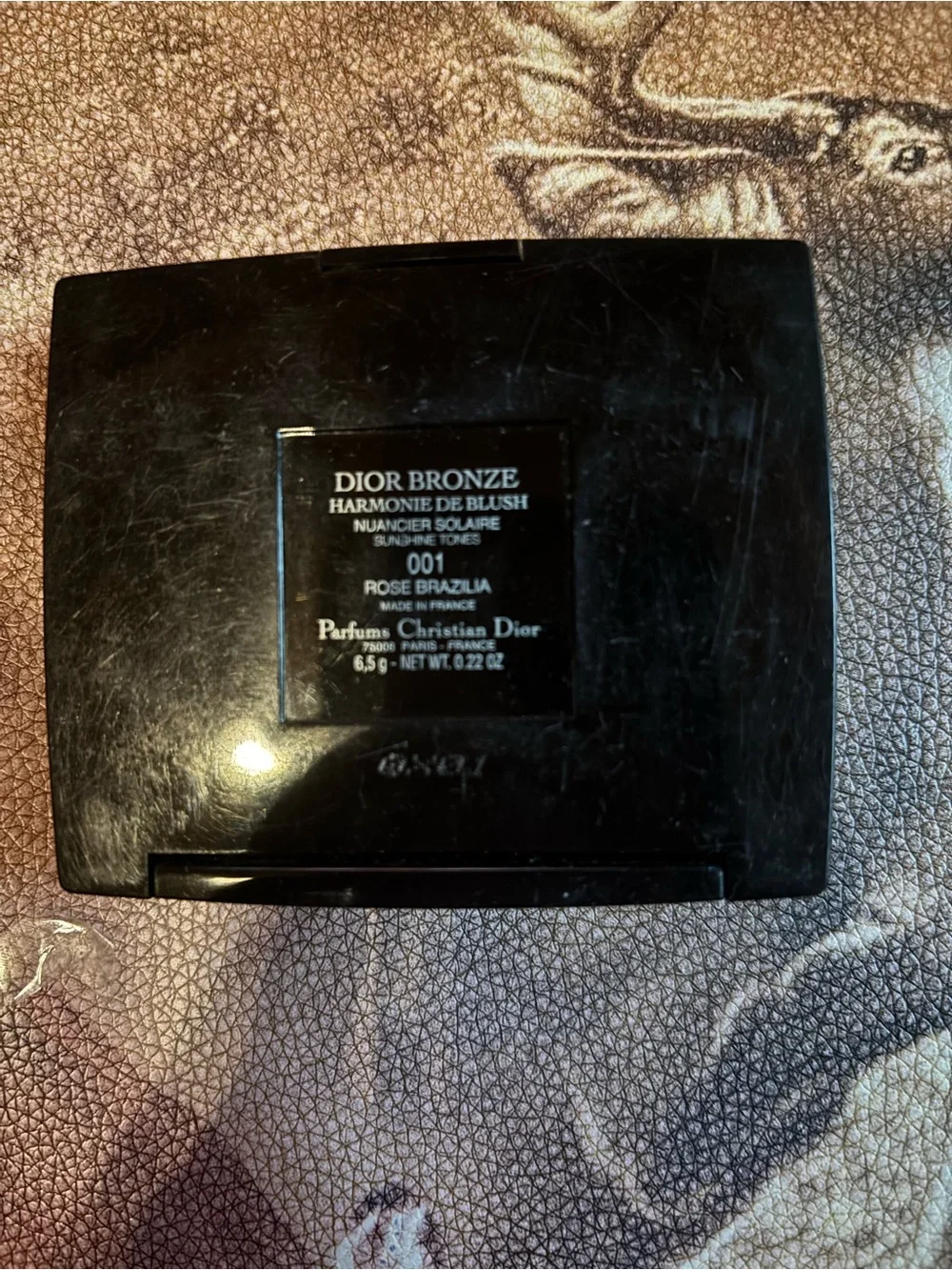 Dior bronzer rose Brazilia makeup made in France 2009 limited edition